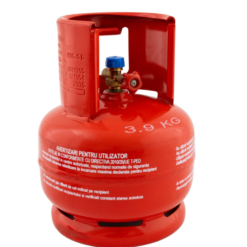 Butelie camping din metal cu talpa si guler de protectie pentru conector 5L ELEFANT