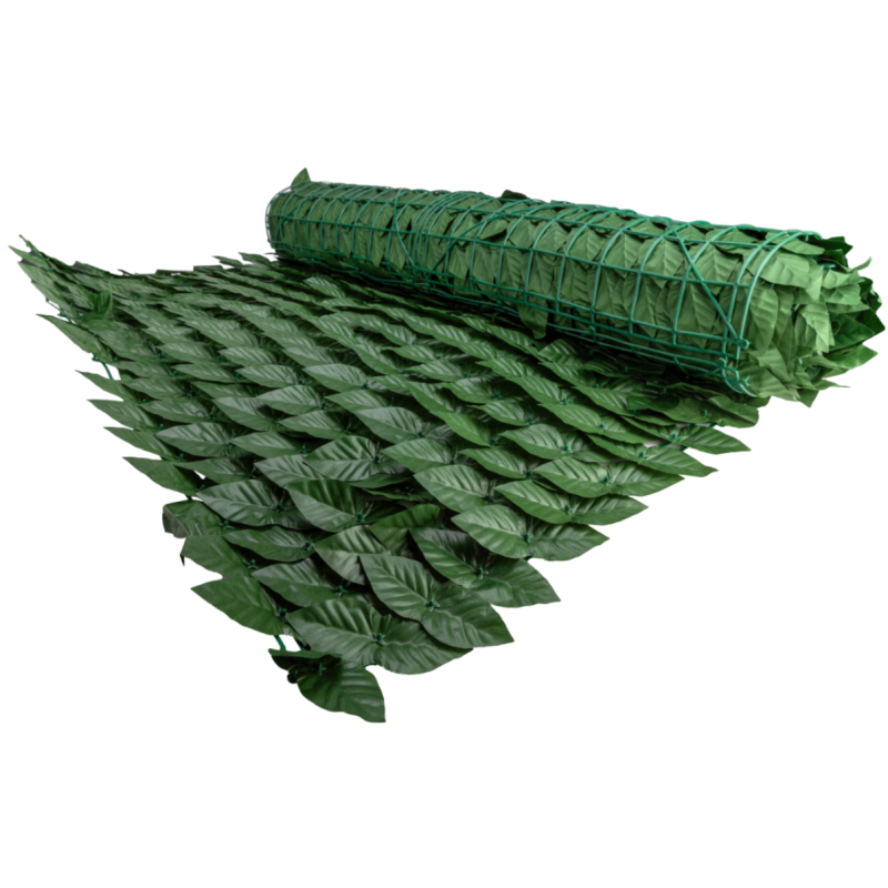 Gard viu artificial PVC Frunze, 1x3 metri