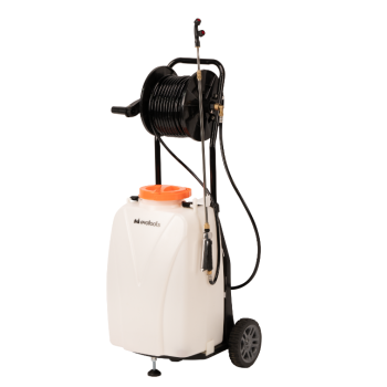 Pompa de Stropit cu Acumulator, Roti de Transport si Furtun 30M Evotools 