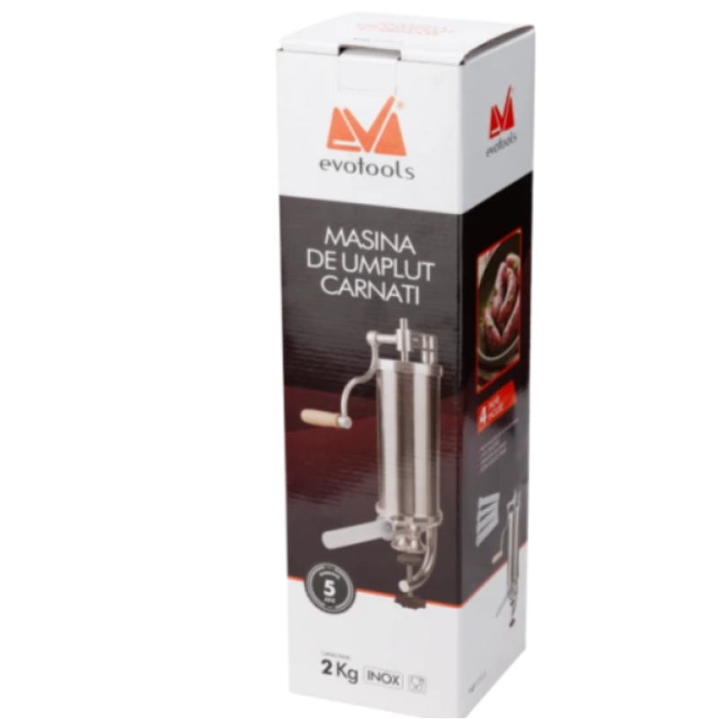 Masina verticala de umplut carnati Evotools, 2 kg