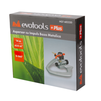 Aspersor Evotools  cu Impuls Baza Metalica PLUS 