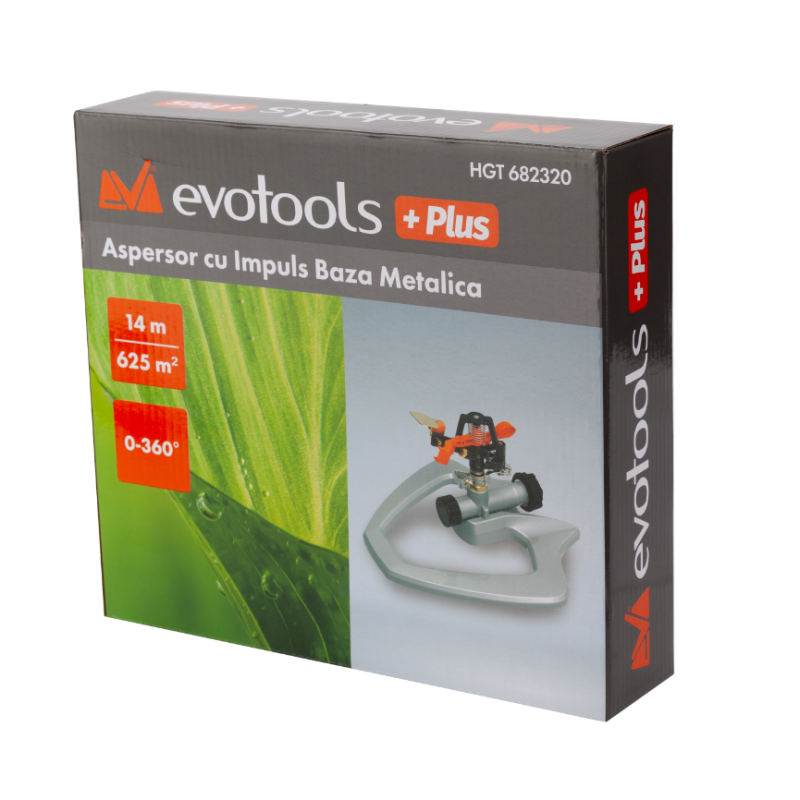 Aspersor Evotools  cu Impuls Baza Metalica PLUS