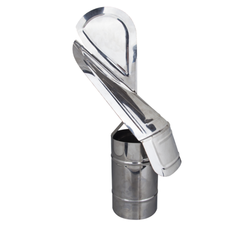 Capac Terminal Cos de Fum Rotativ INOX Evotools