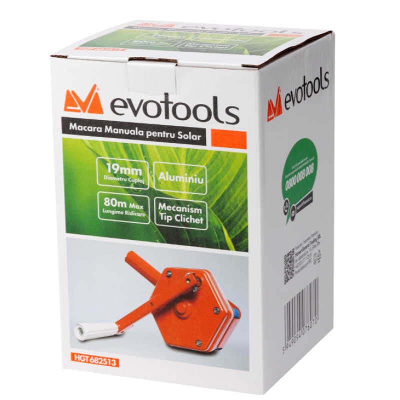 Macara  Laterala Manuala  Aerisire Solar Evotools