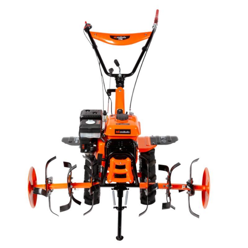 Motocultor T700 Evotools cu Roti de Transport