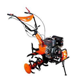 Motocultor TDK600 Diesel KAMA cu Roti de Transport EvoTools +Plus