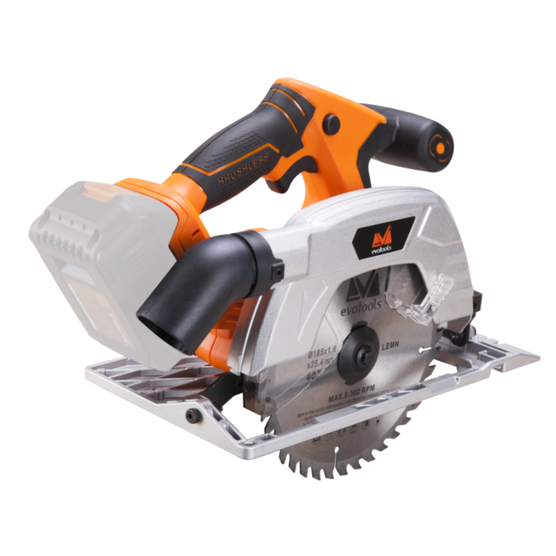Ferastrau Circular fara Acumulator si Incarcator Brushless EvoTools