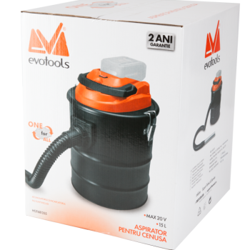 Aspirator pentru Cenusa Evotools fara Acumulator si Incarcator MAX 20V ONE EPTO
