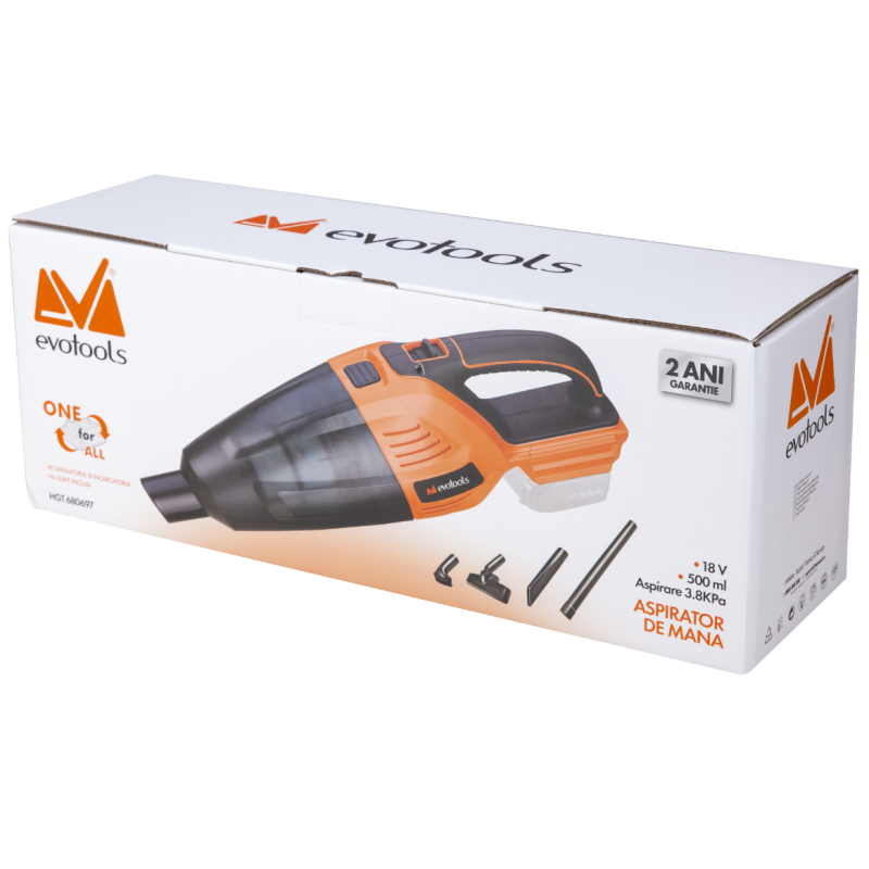 Aspirator de Mana Evotools fara Acumulator si Incarcator MAX 20V ONE EPTO