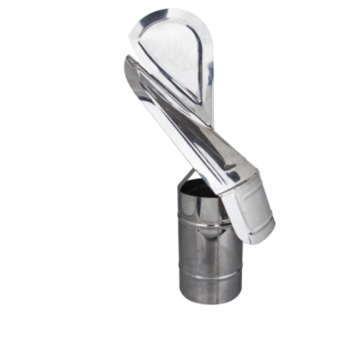 Capac Terminal Cos de Fum Rotativ INOX