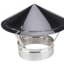 Capac Terminal Cos de Fum INOX 120 mm