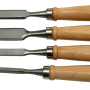 Dalta Lemn cu Maner Lemn (SET)