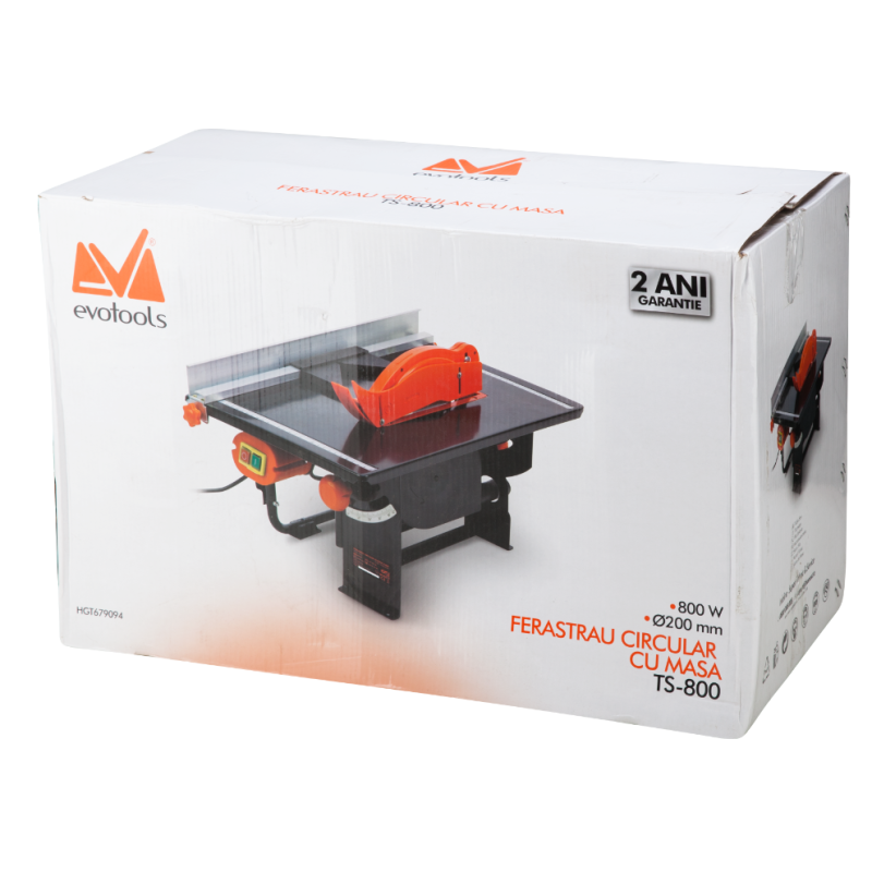 Ferastrau Circular cu Masa TS 800 EPTO, Evotools