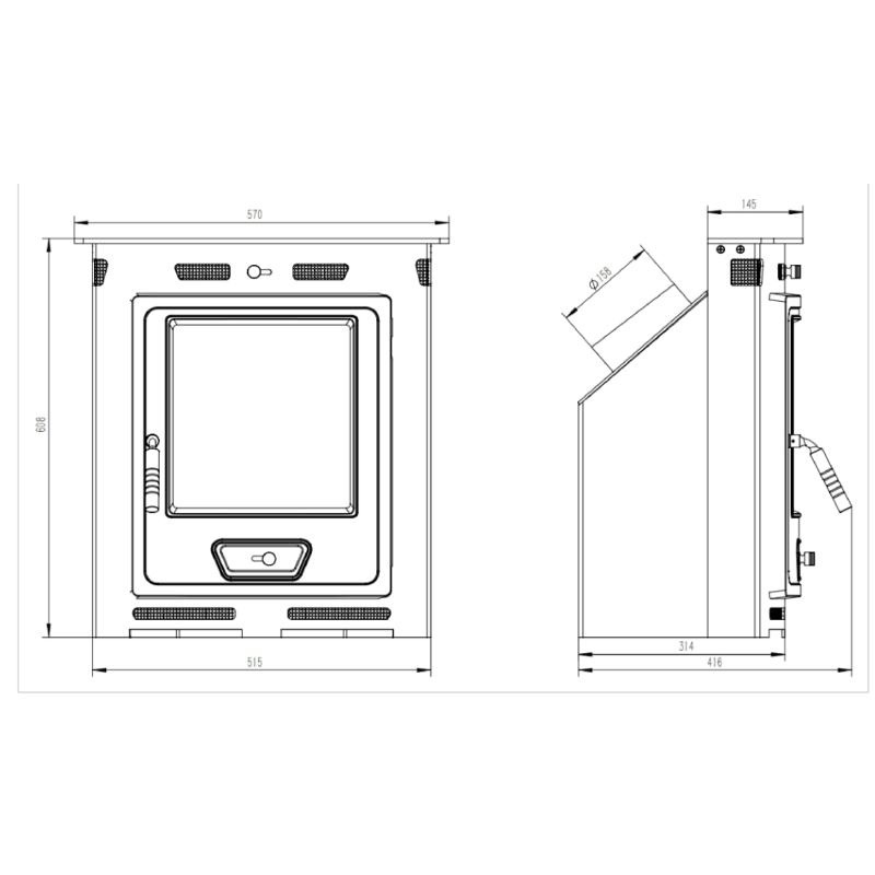Focar Semineu Fonta Evotools