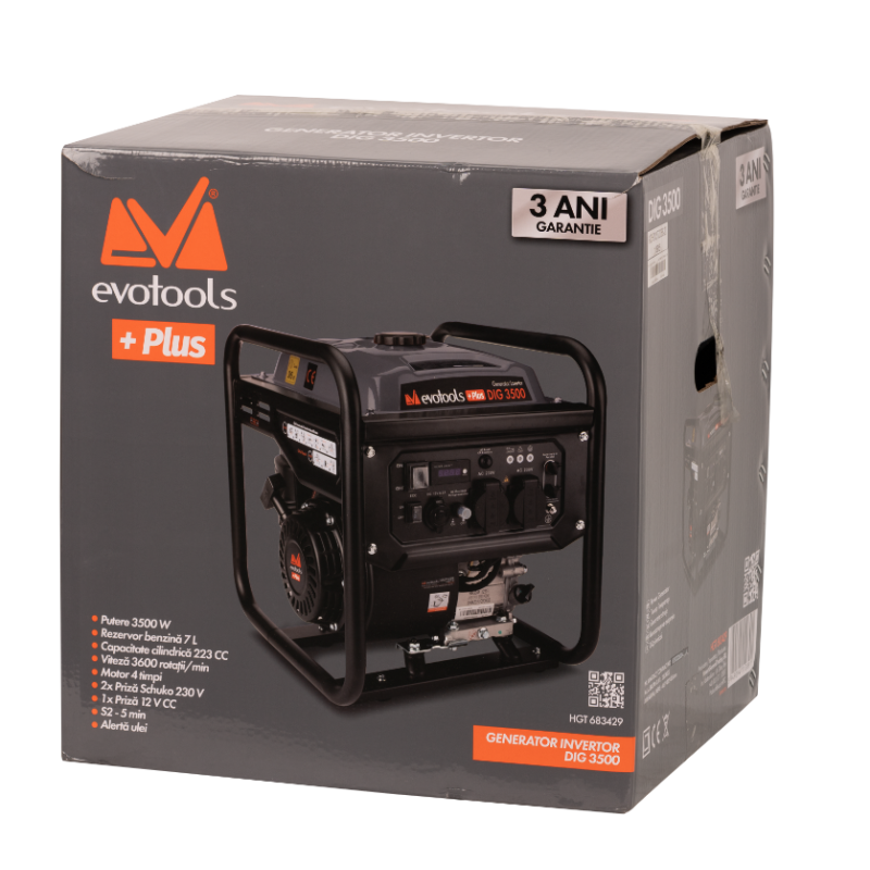Generator Invertor Evotools Plus DIG 3500