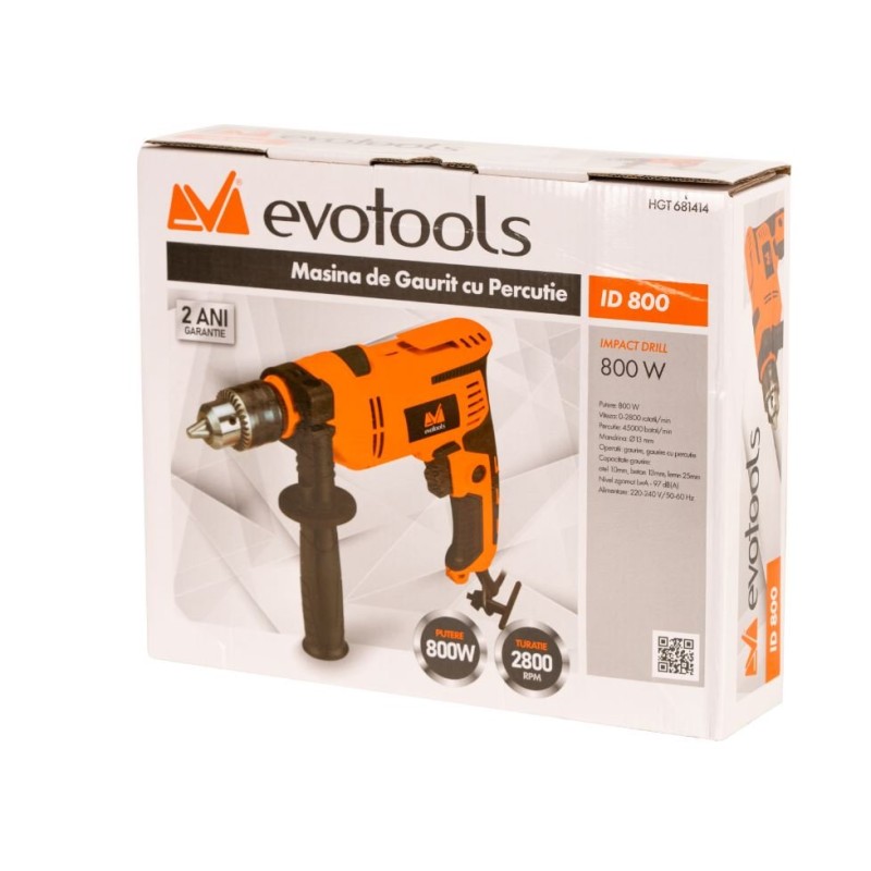 Masina de Gaurit cu Percutie ID800A EvoTools