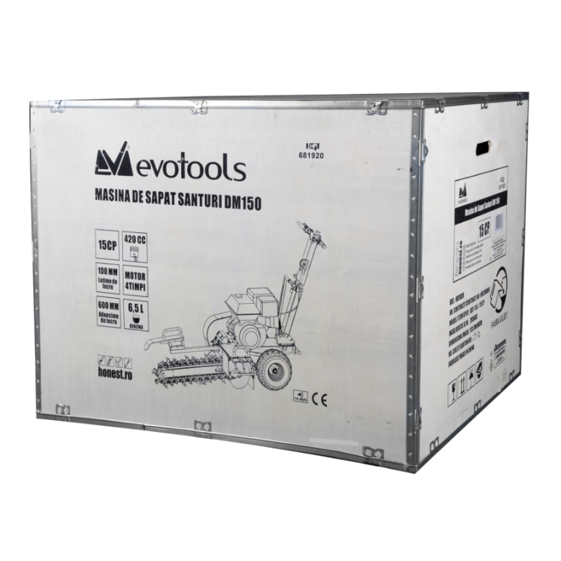 Masina de Sapat Santuri Evotools  DM150 15 CP EPTO