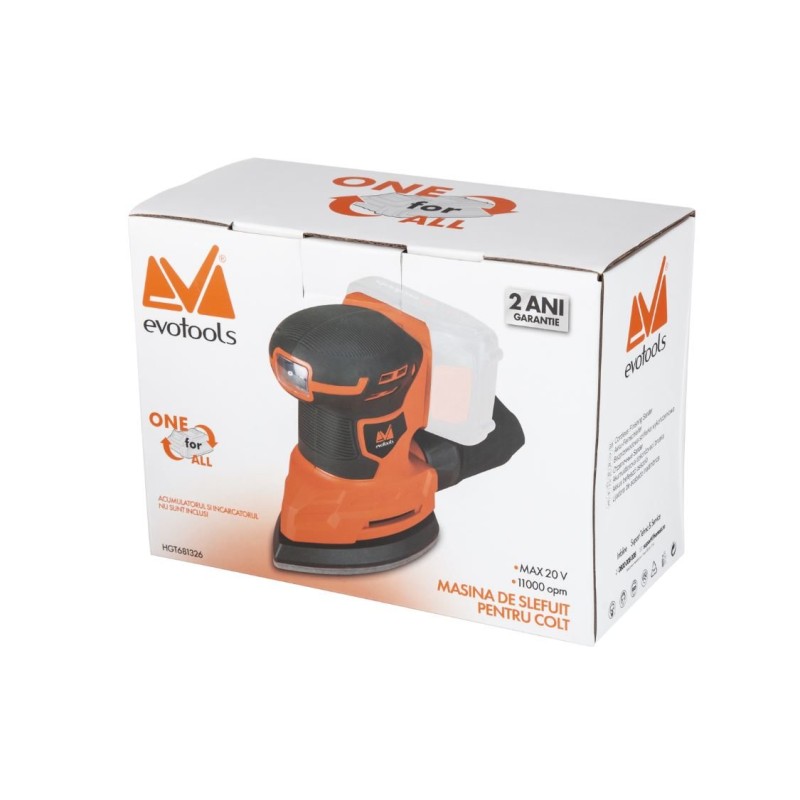 Masina de Slefuit Colturi fara Acumulator si Incarcator MAX 20V One EvoTools