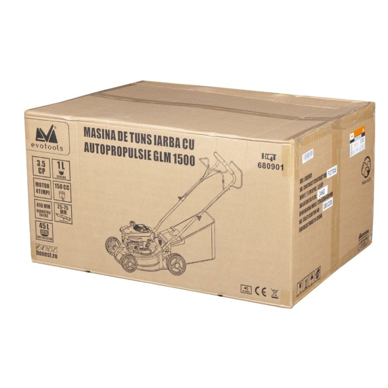 Masina de Tuns Iarba cu Autopropulsie GLM1500 EvoTools