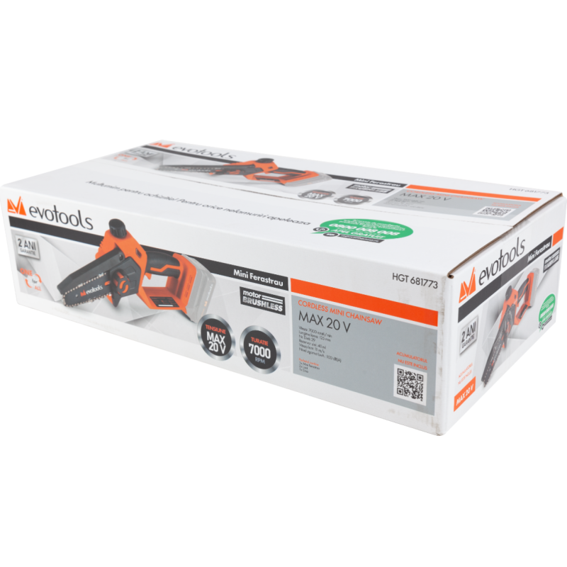 Mini Ferastrau Evotools Brushless fara Acumulator si Incarcator MAX 20V ONE EPTO