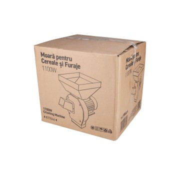 Moara Electrica pentru Cereale si Furaje 1100W EvoTools