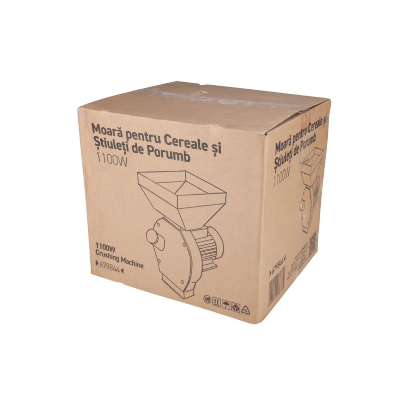 Moara Electrica pentru Cereale si Stuleti de Porumb 1100W EvoTools