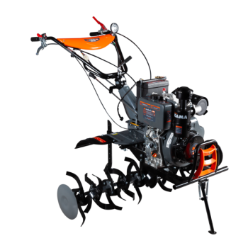 Motocultor TDK1100 Diesel KAMA Pornire Electrica cu Roti de Transport EvoTools +Plus
