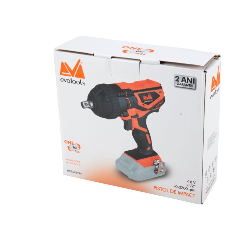 Pistol de Impact 1/2 fara Acumulator si Incarcator