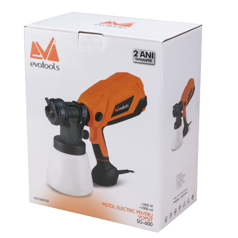 Pistol Electric Evotools pentru Vopsit SG 600 TF EPTO