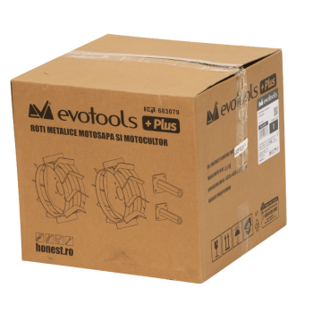 Roti Metalice  Evotools Plus  Motosapa si Motocultor cu Manicot