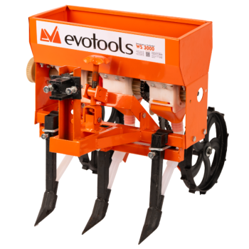 Semanatoare cu Trei Randuri WS3000 pentru Motocultor Evotools