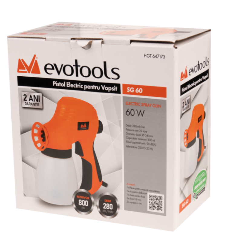 Pistol Electric pentru Vopsit SG60 EvoTools