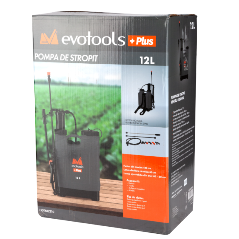 Pompa de Stropit 12L,PE Evotools PLUS