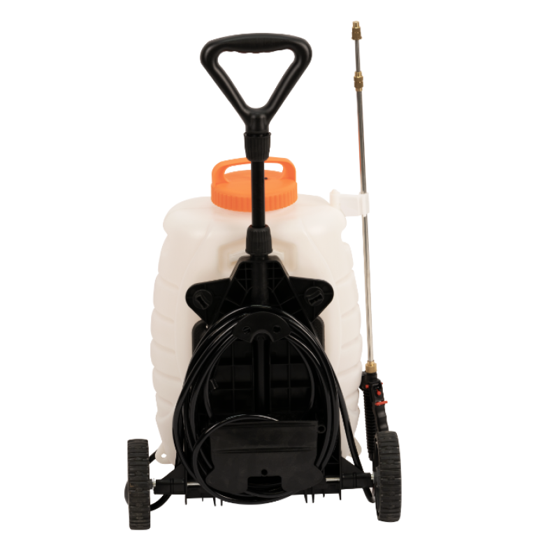 Pompa de Stropit 18 L cu Acumulator si Roti de Transport Evotools