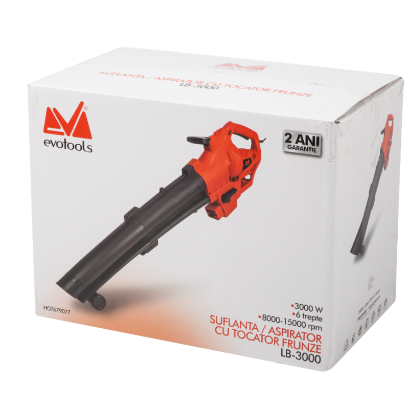 Suflanta / Aspirator Frunze cu Tocator LB 3000 EPTO ,Evotools