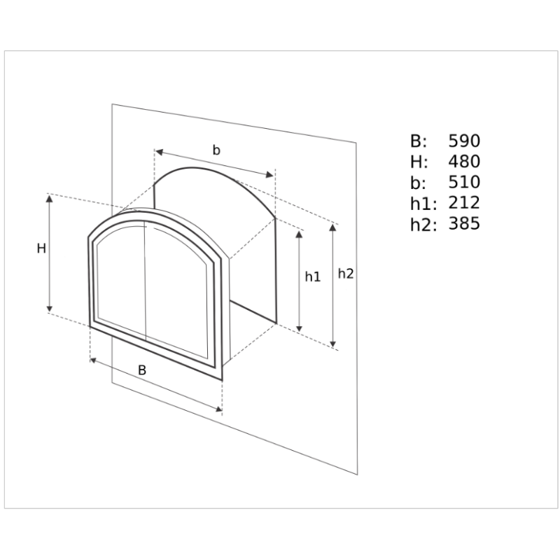 Usa Cuptor Gradina Model Grecesc Evotools