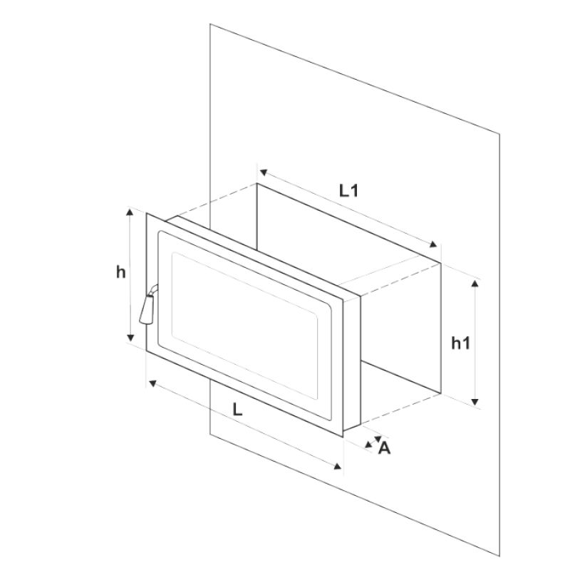 Usa Semineu cu Geam Evotools