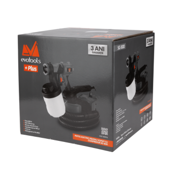 Pistol Electric Evotools  pentru Vopsit cu Compresor SG 800 EPTO PLUS