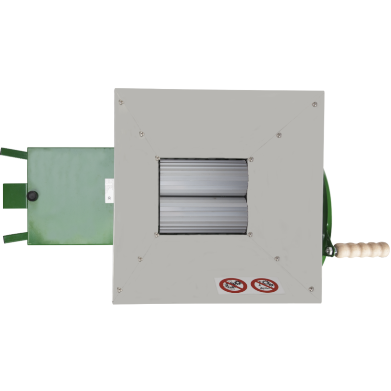 Zdrobitor cu Desciorchinator Manual cu Cuva de Inox Evotools