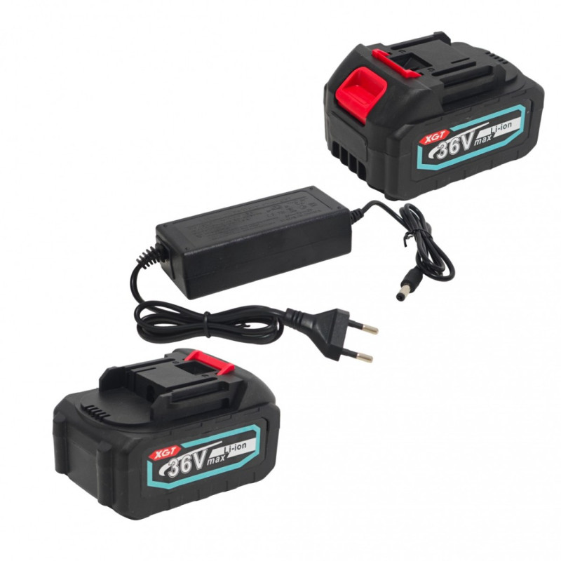 Drujbă cu Acumulator German Meister 36V XGT– Lamă 12", Ungere Automata, Putere și Mobilitate fara Fir