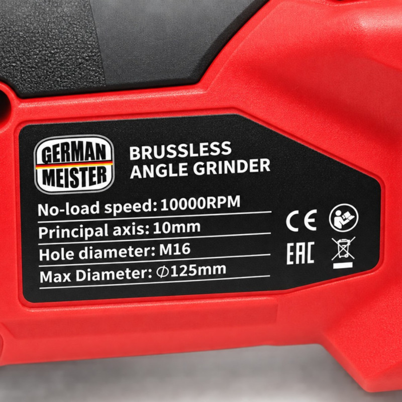 Trusă Profesionala German Meister 36V MAX, 4 Scule cu Acumulator, Rotopercutor SDS-Plus Ø26 mm, Autofiletanta, Cheie de Impact, Polizor Unghiular
