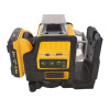 Nivela laser German Meister 3D-12 linii , 4D-16 linii , 2 acumulatori 21 V , 5 Ah , Model Nou , Lumina Verde + Trepied