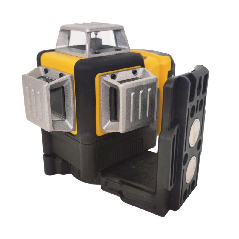 Nivela laser German Meister 3D-12 linii , 4D-16 linii , 2 acumulatori 21 V , 5 Ah , Model Nou , Lumina Verde + Trepied