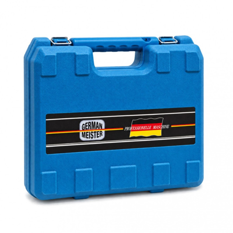 Masina de Gaurit si Insurubat cu Acumulator German Meister 36V, Mandrină 10 mm, 2 Viteze, 2 Acumulatori, Incarcator și Trusa  Completa cu Accesorii