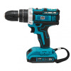 Masina de Gaurit si Insurubat cu Acumulator German Meister 36V, Mandrină 10 mm, 2 Viteze, 2 Acumulatori, Incarcator și Trusa  Completa cu Accesorii