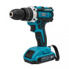 Masina de Gaurit si Insurubat cu Acumulator German Meister 36V, Mandrină 10 mm, 2 Viteze, 2 Acumulatori, Incarcator și Trusa  Completa cu Accesorii