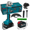 Polizor Unghiular cu Acumulator German Meister, Disc 230 mm, 2 Acumulatori 128V 10Ah – Model Nou