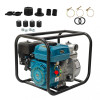 Motopompa pe benzina German Meister 7.5 HP, 2" (50 mm), debit 50 m³/h, înălțime refulare 36 m, motor 170F, pompa pentru apa curata
