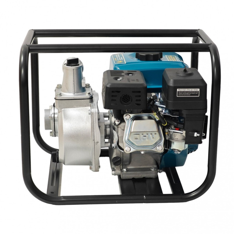 Motopompa pe benzina German Meister 7.5 HP, 2" (50 mm), debit 50 m³/h, înălțime refulare 36 m, motor 170F, pompa pentru apa curata