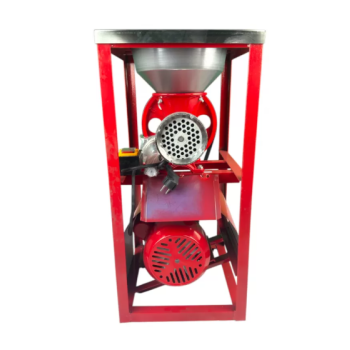 Masina Tocat Carne Nr.32 German Meister cu motor electric 3 kw ,Palnie pentru carnati ,platforma inox,buton start stop